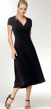 black dress