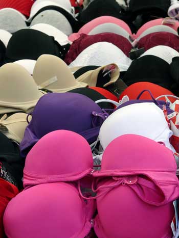 many bras
