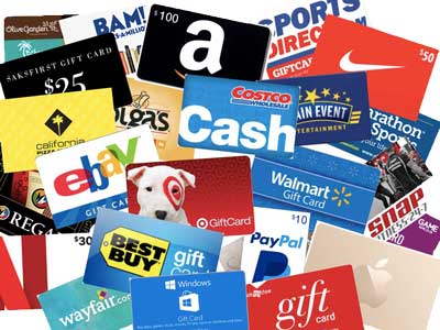 gift cards