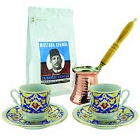 Turkish Coffee Set for Two
