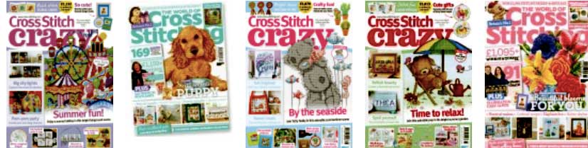 crosstich magazine covers