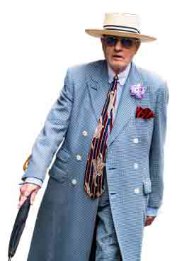 old man walking