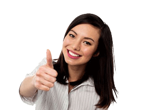 thumbs up woman