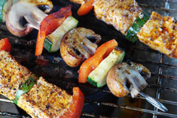 skewers of meat